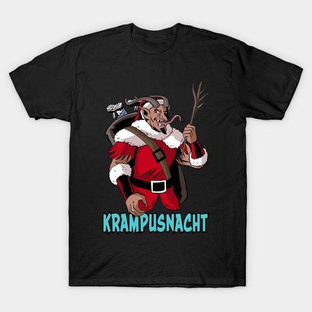 Krampusnacht T-Shirt by AMK Comics